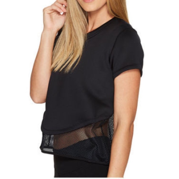 Under Armour Tops - Under Armour Black Neoprene Mesh Show Stopper Tee